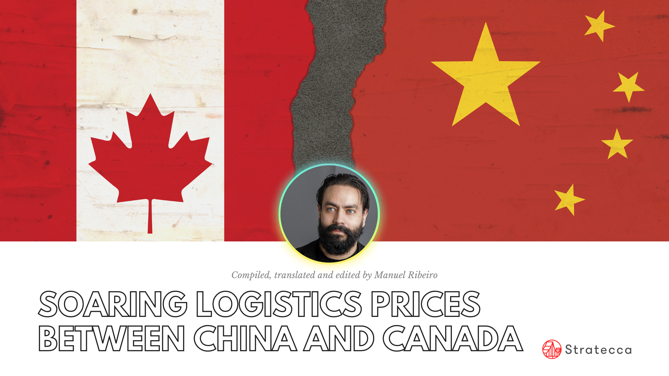 Soaring logistics prices between china and canada
